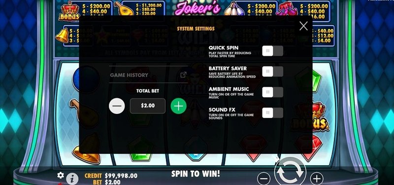 Imagen: Consejos para Jugar y Ganar en Joker Jewels Gratis en Argentina